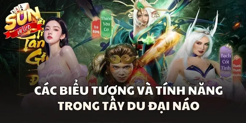 Các biểu tượng và tính năng trong Tây Du Đại Náo